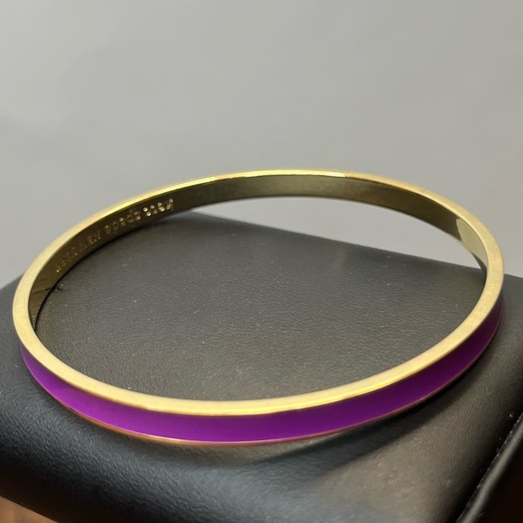 Kate Spade Purple/Gold Bangle - Picture 7 of 9